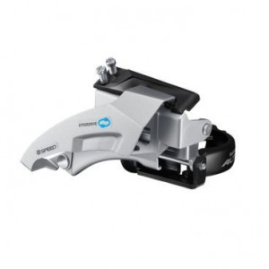 Переключатель передний Shimano Altus M315, ун. тяга, ун. хомут, для 2x7/8 ск, уг.:64-69, для 36T 