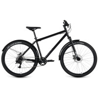 Велосипед Forward Sporting 27.5 X D Courier черный рама: 18" (2022)