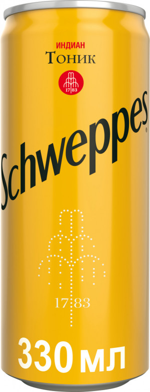 Напиток Schweppes индиан тоник 0.3л 