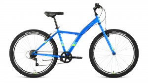 Велосипед Forward Dakota 26 1.0 синий/ярко-зеленый рама: 16.5&quot; (2022) 