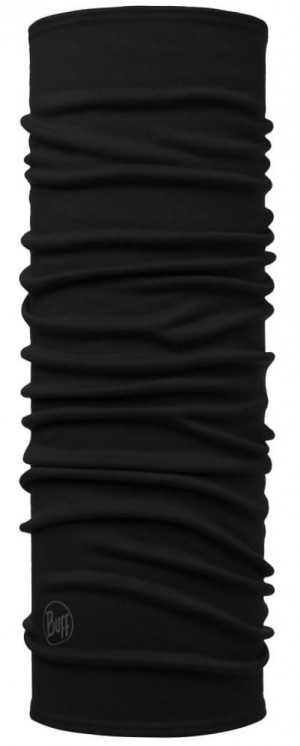 Бандана Buff MW Merino Wool Solid Black 