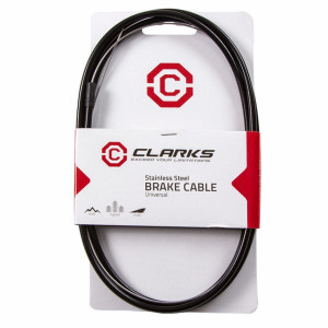 Комплект задний тормозной Clarks 6086 MTB/Road 2P + нерж. тросик черный с заглушкой Комплект задний тормозной Clarks 6086 MTB/Road 2P + нерж. тросик черный с заглушкой