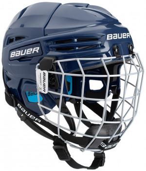 Шлем с маской Bauer Prodigy Combo YTH blue (1045723) 