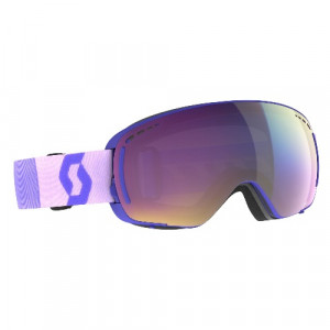 Маска Scott LCG Compact Goggle lavender purple/enhancer teal chrome 