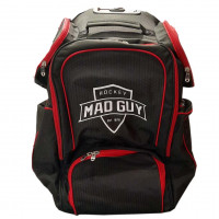 Рюкзак хоккейный на колесах MAD GUY Prime SR черный/красный