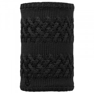 Шарф-труба Buff Knitted &amp; Fleece Neckwarmer Savva Black 