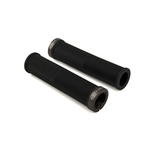 Ручки на руль AUTHOR 8-33455025 детские AGR Griplock R40 100мм резин. с торц. защитой с 1-м фикс. (50) черные 