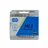 Цепь KMC HL1 NARROW 112L, в торг.уп., серебристый