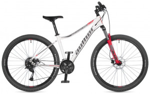 Велосипед Author Solution ASL 27.5" белый/серебро/красный рама: 14" (2025) 