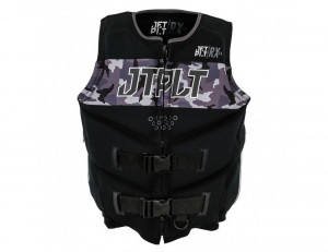 Спас. жилет для гидроцикла неопрен мужской Jetpilot Vault RX PWC Neo Vest ISO 50N Black/Camo S22 