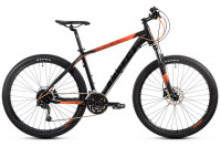 Велосипед Aspect Air Comp 27.5 черно-оранжевый (2021)