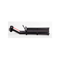 Багажник Horst H027 00-170328 подседельный, до 9 кг, с резинкой, черный/серебристый
