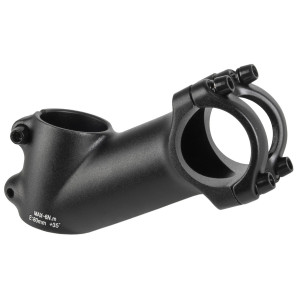 Вынос внешний M-Wave 3D FORGED 5-404352 нерегулируемый 1 1/8&quot; 80 мм/+35` для руля 31,8 мм, для Cross Country нагрузка до 120кг, кованый алюминий, матовый черный 