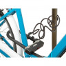 Замок M-Wave B & S shackle lock with spiral cable 5-234025 с ключом, с креплением к раме, черный - Замок M-Wave B & S shackle lock with spiral cable 5-234025 с ключом, с креплением к раме, черный