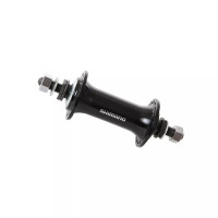 Втулка передняя Shimano TX500, 32 отверстия, v-brake, гайки, черный