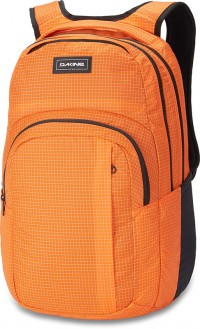 Городской рюкзак Dakine Campus L 33L Orange (оранжевый в клетку)