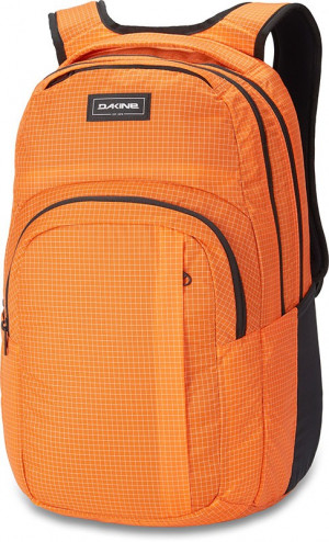 Городской рюкзак Dakine Campus L 33L Orange (оранжевый в клетку) 