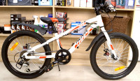 Велосипед NOVATRACK PRIME 20", белый (Демо-товар, состояние хорошее)