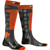 Носки X-Socks Ski Rider 4.0 G205 stone grey melange/x-orange