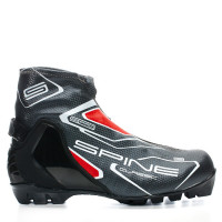 Лыжные ботинки Spine SNS Classic (494) (черный) (2022)