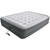 Кровать со встроенным эл. насосом JILONG HIGH RAISED QUEEN203x157x47 светло-серый