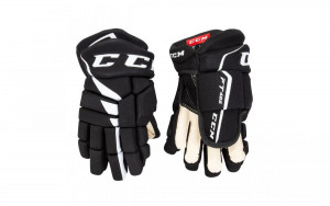 Перчатки CCM JetSpeed FT485 JR black/white 