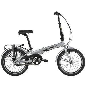 Велосипед складной Welt Cityzip VB 2.0 20" Urban Silver рама: OS (2027) 