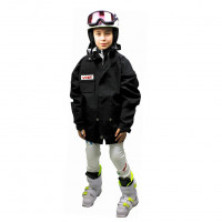 Плащ Vist Rain Coat Adjustable Junior 140 black 999999