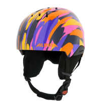 Шлем Alpina Pizi pink-orange blue gloss