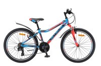 Велосипед Stels Navigator-450 V 24" V010 blue/red/black (2019)