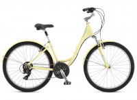 Велосипед Schwinn SIERRA WOMEN 26" желтый Рама M (16") (2022)