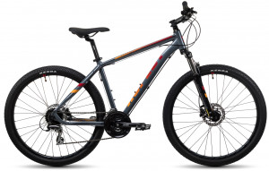 Велосипед Aspect Stimul 27.5 серо-оранжевый рама: 20&quot; (2022) 