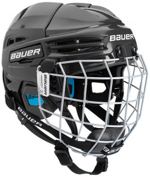 Шлем с маской Bauer Prodigy Combo YTH black (1045723) 