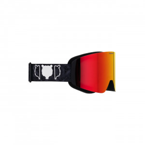 Маска Terro Peakpro black/red 