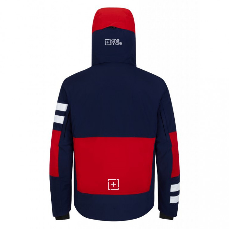 One More 101 Man Insulated Ski Jacket IT navy red white 0U101O0 33CA HC5
