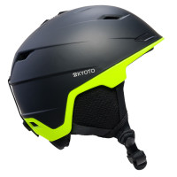 Шлем Kyoto Daburu black/acid yellow