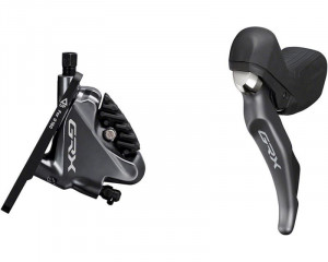 Ручка тормозная/шифтер Shimano GRX, ST-RX810/BR-RX810, правый, на 11 скоростей, под дисковый тормоз, колодка с кулером 