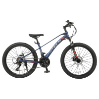 Велосипед Stels Turbo-470 MD 24" Z010 (м) матовый темно-синий рама: 13.5" (2025)