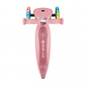 Трехколесный самокат Globber Primo Foldable Lights пастельно-розовый (432-211-3) - Трехколесный самокат Globber Primo Foldable Lights пастельно-розовый (432-211-3)