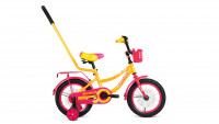 Велосипед Forward FUNKY 14 желтый\фиолетовый (2021) 