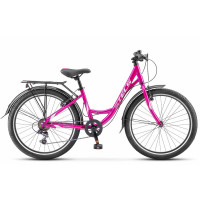 Велосипед Stels Cristy 430 V 24" Z010 фиолетовый/розовый рама: 14" (2025)