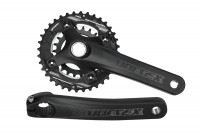 Система PROWHEEL VORTEX-551-TT, 22/36T*175MMAL-6061-T6, W/PW-BB73+/PW-BB92, CHAINLINE:49, BCD:104\64, черный (2022)