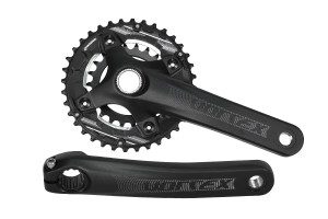 Система PROWHEEL VORTEX-551-TT, 22/36T*175MMAL-6061-T6, W/PW-BB73+/PW-BB92, CHAINLINE:49, BCD:104\64, черный (2022) 