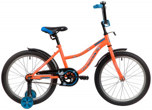 Велосипед Novatrack Neptune 20&quot;, оранжевый (2020) 