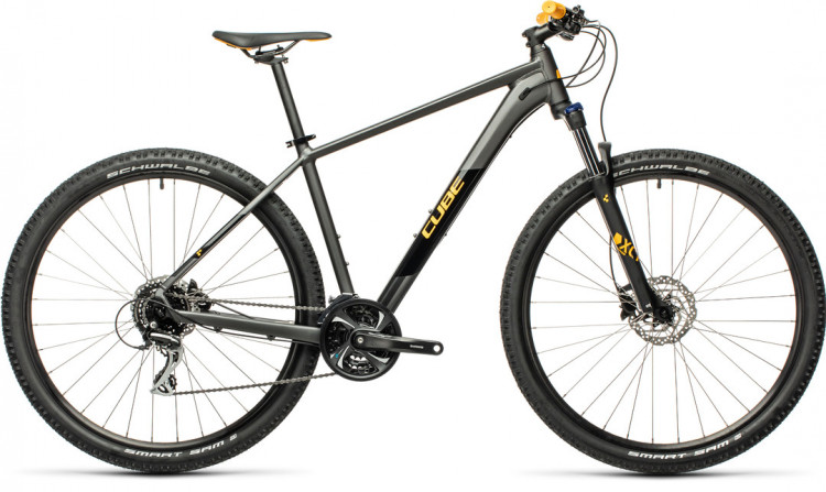 CUBE Aim Race 27.5 darkgrey n orange 2021 HC5