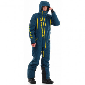 Комбинезон Dragonfly Gravity Mono Man dark ocean-yellow (2022) 