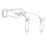 Горнолыжные палки Leki WCR TBS SL 3D bright red/black/neonyellow 65267751 - Горнолыжные палки Leki WCR TBS SL 3D bright red/black/neonyellow 65267751