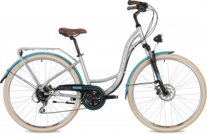 Велосипед Stinger Calipso Evo 28&quot; серый (2021) 