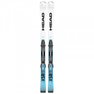 Горные лыжи Head WC Rebels e.XSR SW LYT-PR + крепления PR 11 GW Brake 85 [G] white/sdbl (2025) 