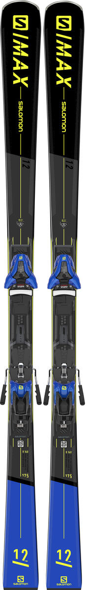Горные лыжи Salomon E S/MAX 12 + крепления Z12 GW F8 (2021)
